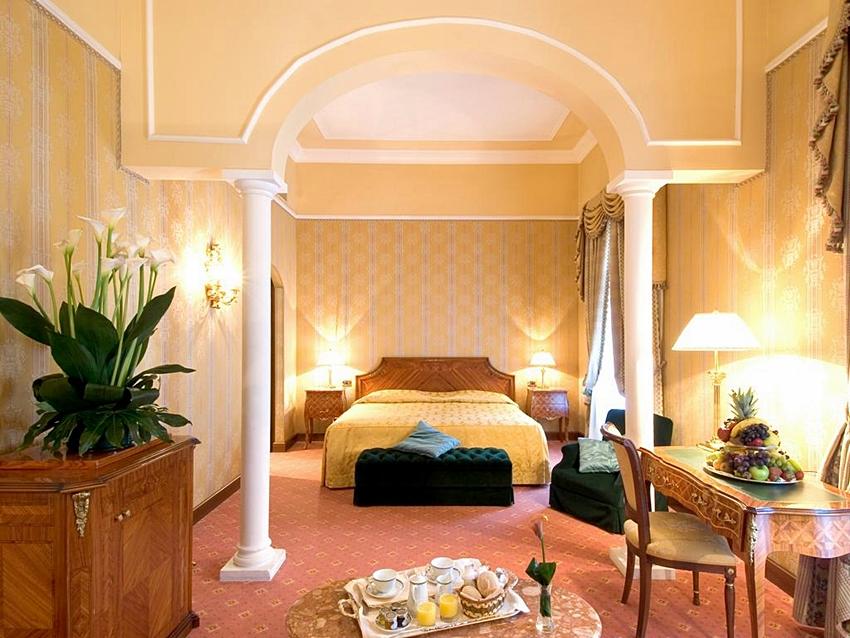 시나 브루파니 호텔 페루자 외부 사진 A suite at the Hotel Excelsior